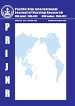 Pacific Rim International Journal of Nursing Research